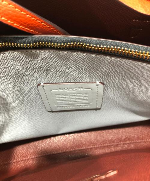 COACH（コーチ）COACH (コーチ) 2WAYバッグ オレンジの古着・服飾アイテム