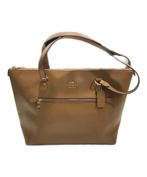 COACH（コーチ）COACH (コーチ) トートバッグ キャメルの古着・服飾アイテム