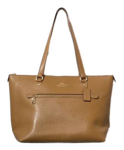 COACH（コーチ）COACH (コーチ) トートバッグ キャメルの古着・服飾アイテム
