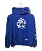 NEIGHBORHOOD×ANARCHIC ADJUSTMENTネイバーフッド×アナーキック・アジャストメント）の古着「プリントパーカー」｜ブルー