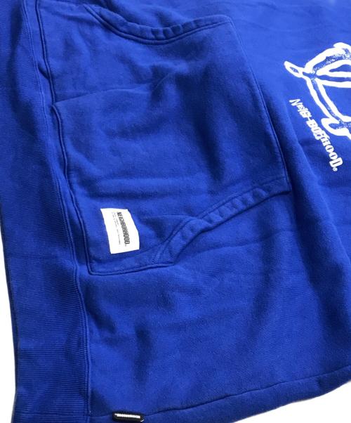 NEIGHBORHOOD（ネイバーフッド）NEIGHBORHOOD (ネイバーフッド) ANARCHIC ADJUSTMENT (アナーキック・アジャストメント) プリントパーカー ブルー サイズ:XLの古着・服飾アイテム