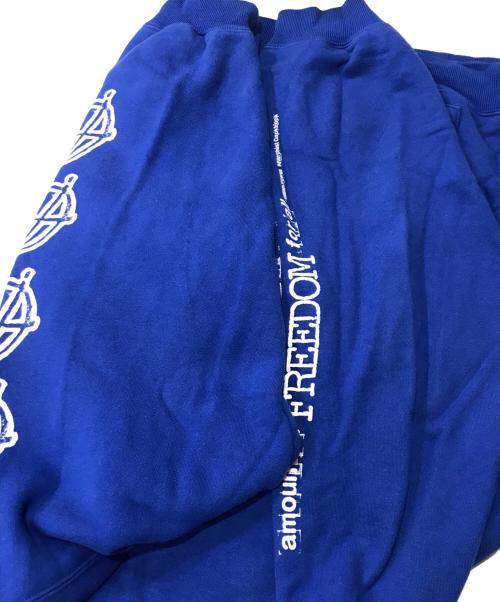 NEIGHBORHOOD（ネイバーフッド）NEIGHBORHOOD (ネイバーフッド) ANARCHIC ADJUSTMENT (アナーキック・アジャストメント) プリントパーカー ブルー サイズ:XLの古着・服飾アイテム