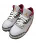 NIKE（ナイキ）の古着「エア ジョーダン 3 Cardinal Red/スニーカー」｜ホワイト×レッド