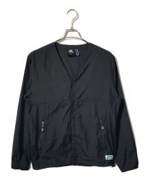 MountainEquipment（マウンテンイクィップメント）の古着「EASY CARDIGAN/ナイロンカーディガン」｜ブラック