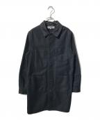 GOOD DESIGN SHOP COMME des GARCONSグッドデザインショップ コムデギャルソン）の古着「バックプリントコットンコート」｜ブラック