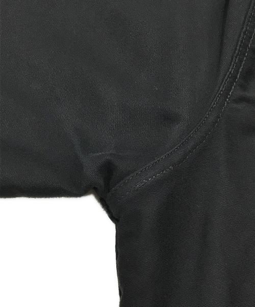 GOOD DESIGN SHOP COMME des GARCONS（グッドデザインショップ コムデギャルソン）GOOD DESIGN SHOP COMME des GARCONS (グッドデザインショップ コムデギャルソン) バックプリントコットンコート ブラック サイズ:Sの古着・服飾アイテム