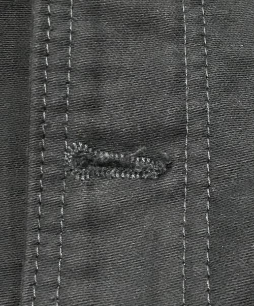 GOOD DESIGN SHOP COMME des GARCONS（グッドデザインショップ コムデギャルソン）GOOD DESIGN SHOP COMME des GARCONS (グッドデザインショップ コムデギャルソン) バックプリントコットンコート ブラック サイズ:Sの古着・服飾アイテム