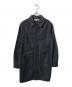 GOOD DESIGN SHOP COMME des GARCONS（グッドデザインショップ コムデギャルソン）の古着「バックプリントコットンコート」｜ブラック