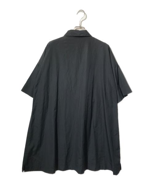 Acne studios（アクネ ストゥディオズ）ACNE STUDIOS (アクネ ストゥディオズ) ビッグプルオーバーシャツ ブラック サイズ:32の古着・服飾アイテム