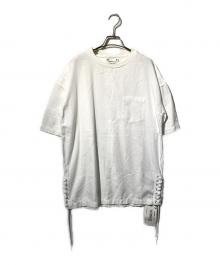 CONVERSE TOKYO×MINEDENIM（コンバーストウキョウ×マインデニム）の古着「レースアップTシャツ」｜ホワイト