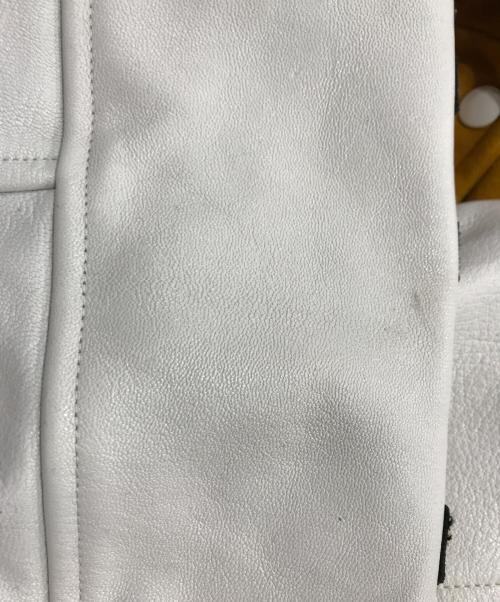 DIESEL（ディーゼル）DIESEL (ディーゼル) W-EURNE ワッペンスタジャン ブラウン×ホワイト サイズ:SIZE XXSの古着・服飾アイテム