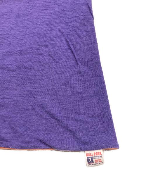 THE REAL McCOY'S（ザ・リアルマッコイズ）THE REAL McCOY'S (ザ・リアルマッコイズ) リバーシブルTシャツ オレンジ×パープル サイズ:36の古着・服飾アイテム