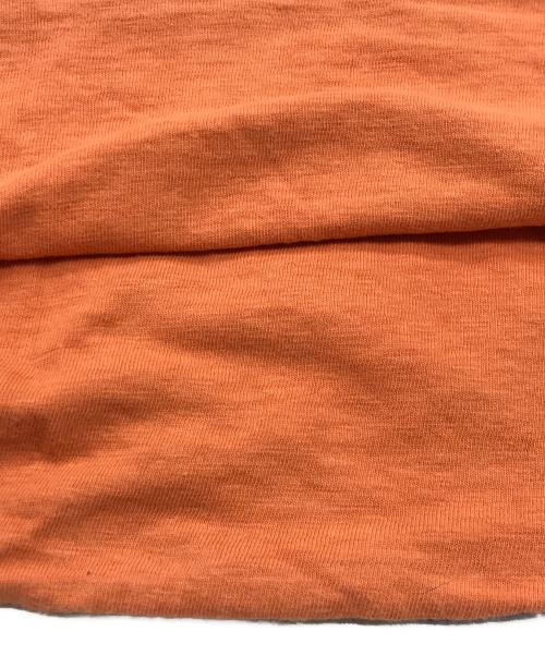 THE REAL McCOY'S（ザ・リアルマッコイズ）THE REAL McCOY'S (ザ・リアルマッコイズ) リバーシブルTシャツ オレンジ×パープル サイズ:36の古着・服飾アイテム