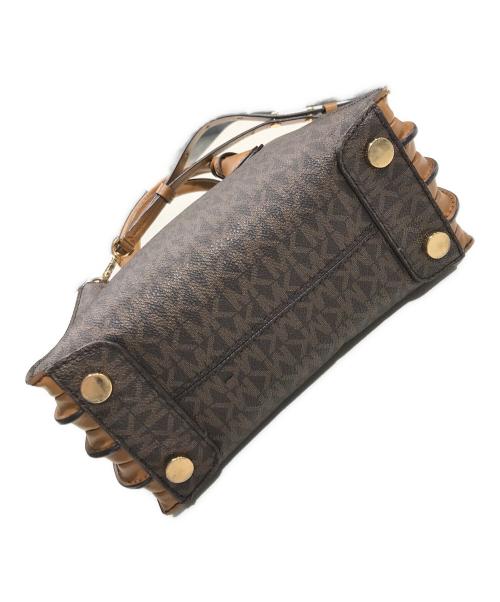 MICHAEL KORS（マイケル・コース）MICHAEL KORS (マイケル・コース) シグネチャー2WAYバッグ ブラウンの古着・服飾アイテム