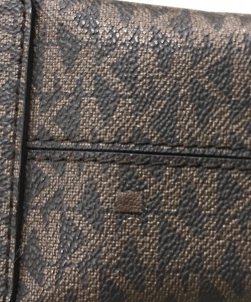 MICHAEL KORS（マイケル・コース）MICHAEL KORS (マイケル・コース) シグネチャー2WAYバッグ ブラウンの古着・服飾アイテム