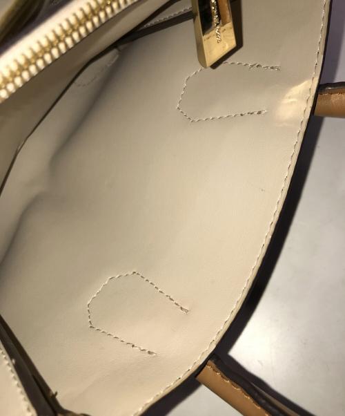 MICHAEL KORS（マイケル・コース）MICHAEL KORS (マイケル・コース) シグネチャー2WAYバッグ ブラウンの古着・服飾アイテム