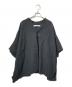 JOURNAL STANDARD LUXE（ジャーナルスタンダード ラックス）の古着「40リネンワッシャー Vスキッパーシャツ」｜ブラック