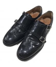 CHURCH'S（チャーチ）の古着「ダブルモンクウィングチップシューズ」