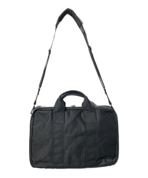 PORTER（ポーター）PORTER (ポーター) スモーキー2WAYブリーフケース グレーの古着・服飾アイテム