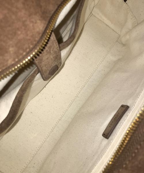 DE MERIEL（ドゥメリエル）DE MERIEL (ドゥメリエル) Cayley Boston Bag Plus ブラウンの古着・服飾アイテム