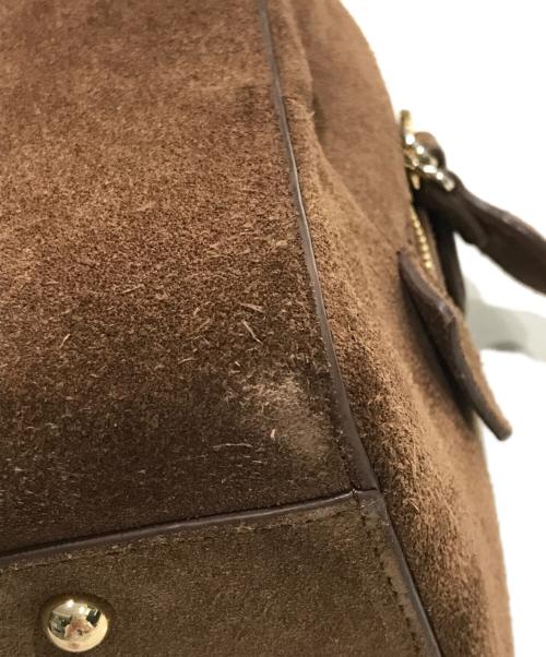 DE MERIEL（ドゥメリエル）DE MERIEL (ドゥメリエル) Cayley Boston Bag Plus ブラウンの古着・服飾アイテム