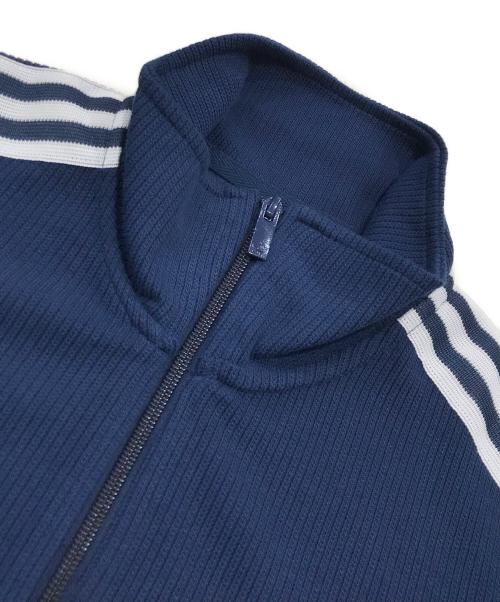 adidas（アディダス）adidas (アディダス) ニットトラックジャケット ネイビー サイズ:Lの古着・服飾アイテム