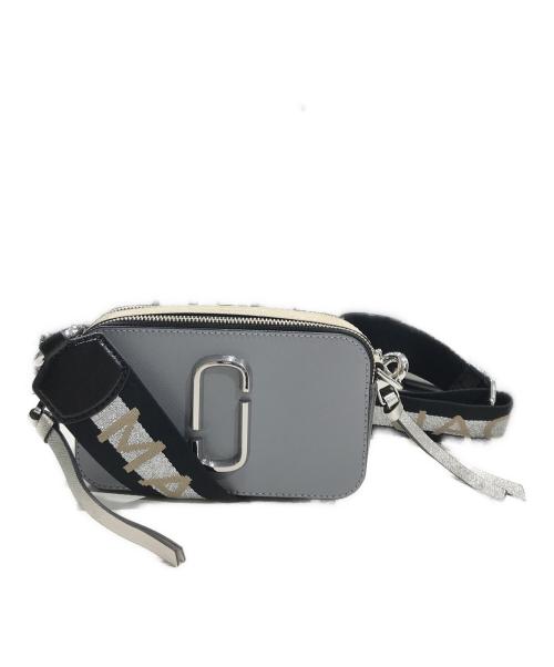 MARC JACOBS（マークジェイコブス）MARC JACOBS (マークジェイコブス) ショルダーバッグ グレー×ベージュの古着・服飾アイテム
