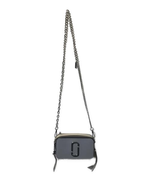 MARC JACOBS（マークジェイコブス）MARC JACOBS (マークジェイコブス) ショルダーバッグ グレー×ベージュの古着・服飾アイテム