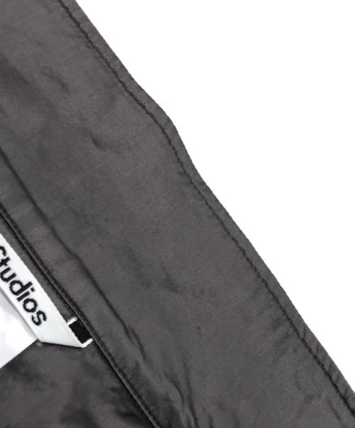 Acne studios（アクネ ストゥディオズ）ACNE STUDIOS (アクネ ストゥディオズ) サテンボンバージャケット ブラウン サイズ:46の古着・服飾アイテム