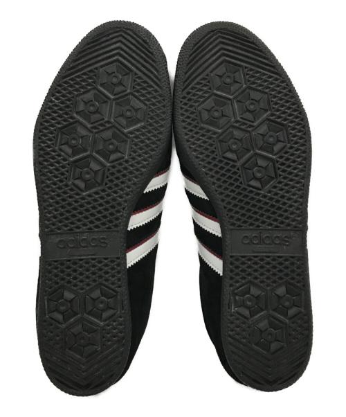 adidas（アディダス）adidas (アディダス) ローカットスニーカー ブラック×レッド サイズ:24.0の古着・服飾アイテム