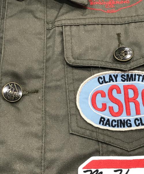CLAY SMITH（クレイスミス）clay smith (クレイスミス) オールインワン カーキ サイズ:Mの古着・服飾アイテム