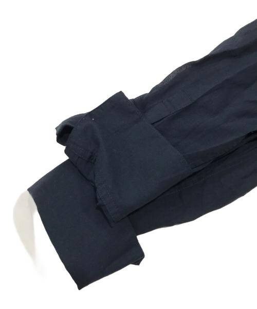 ETRE TOKYO（エトレトウキョウ）ETRE TOKYO (エトレトウキョウ) シアーコットンシャツ/長袖シャツ ネイビー サイズ:Freeの古着・服飾アイテム