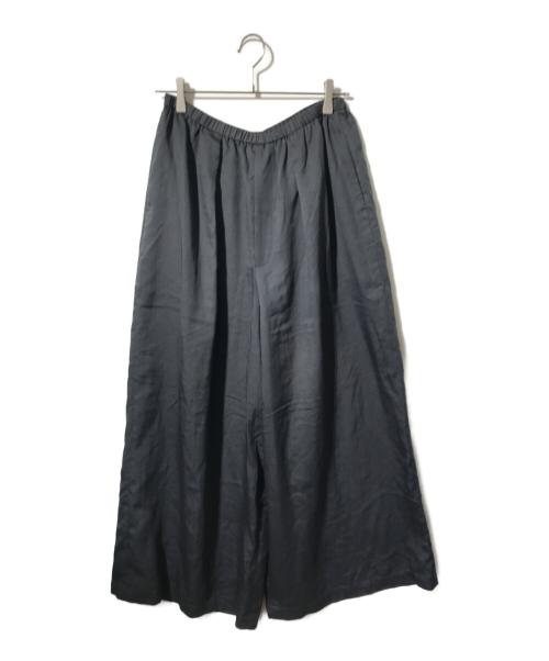 ETRE TOKYO（エトレトウキョウ）ETRE TOKYO (エトレトウキョウ) リラクシータックワイドパンツ グレー サイズ:Ｍの古着・服飾アイテム