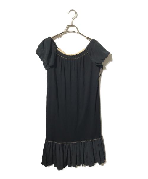 FENDI（フェンディ）FENDI (フェンディ) 切替ワンピース ブラック サイズ:40の古着・服飾アイテム