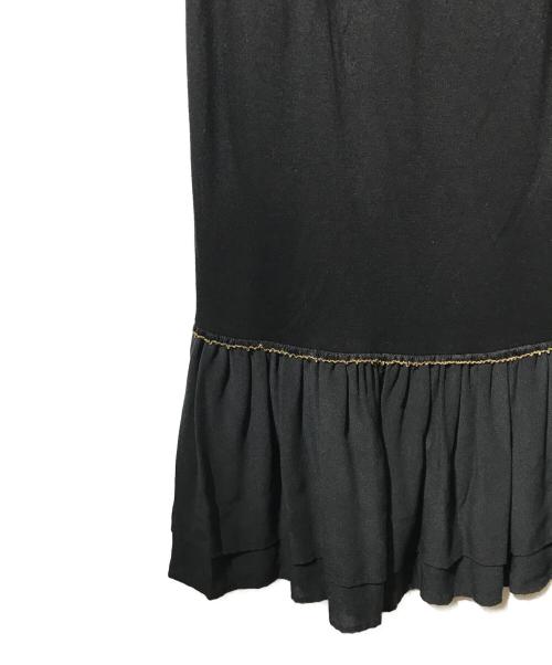 FENDI（フェンディ）FENDI (フェンディ) 切替ワンピース ブラック サイズ:40の古着・服飾アイテム