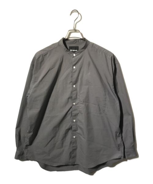 GOLDWIN（ゴールドウイン）GOLDWIN (ゴールドウイン) オーバーサイズドバンドカラーシャツ グレー サイズ:3の古着・服飾アイテム