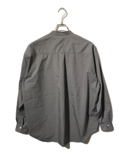 GOLDWIN（ゴールドウイン）GOLDWIN (ゴールドウイン) オーバーサイズドバンドカラーシャツ グレー サイズ:3の古着・服飾アイテム