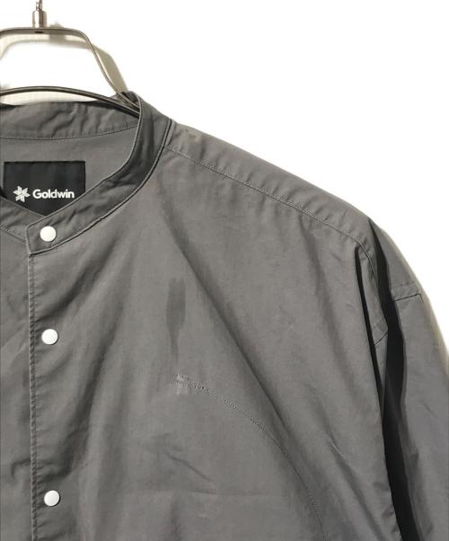 GOLDWIN（ゴールドウイン）GOLDWIN (ゴールドウイン) オーバーサイズドバンドカラーシャツ グレー サイズ:3の古着・服飾アイテム