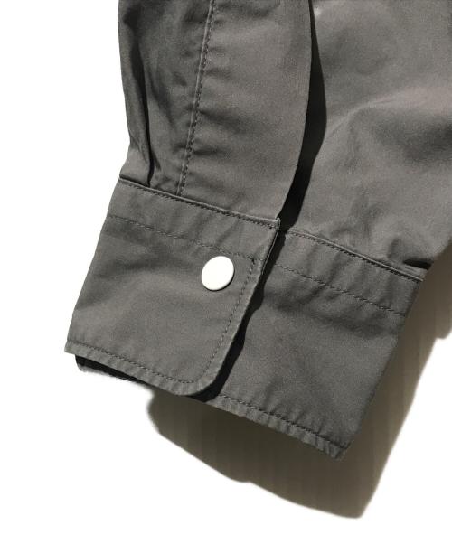 GOLDWIN（ゴールドウイン）GOLDWIN (ゴールドウイン) オーバーサイズドバンドカラーシャツ グレー サイズ:3の古着・服飾アイテム