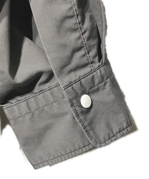 GOLDWIN（ゴールドウイン）GOLDWIN (ゴールドウイン) オーバーサイズドバンドカラーシャツ グレー サイズ:3の古着・服飾アイテム