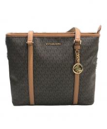 MICHAEL KORS（マイケルコース）の古着「シグネチャートートバッグ」｜ブラウン
