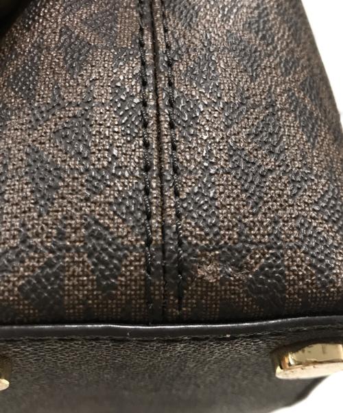 MICHAEL KORS（マイケルコース）MICHAEL KORS (マイケルコース) シグネチャートートバッグ ブラウンの古着・服飾アイテム