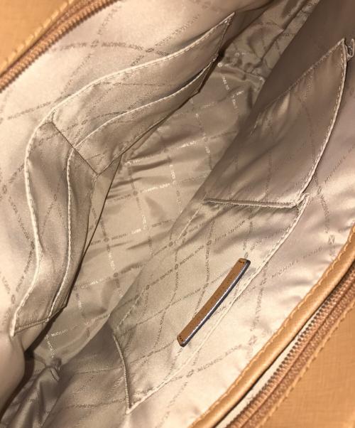 MICHAEL KORS（マイケルコース）MICHAEL KORS (マイケルコース) シグネチャートートバッグ ブラウンの古着・服飾アイテム