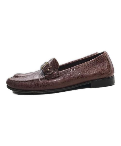 Salvatore Ferragamo（サルヴァトーレ フェラガモ）Salvatore Ferragamo (サルヴァトーレ フェラガモ) ドライビングシューズ ブラウン サイズ:8 1/2の古着・服飾アイテム