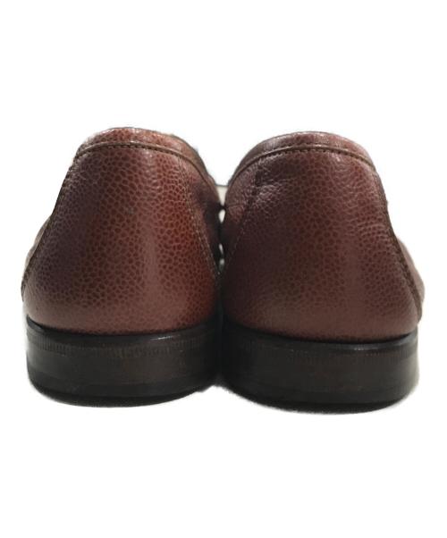 Salvatore Ferragamo（サルヴァトーレ フェラガモ）Salvatore Ferragamo (サルヴァトーレ フェラガモ) ドライビングシューズ ブラウン サイズ:8 1/2の古着・服飾アイテム