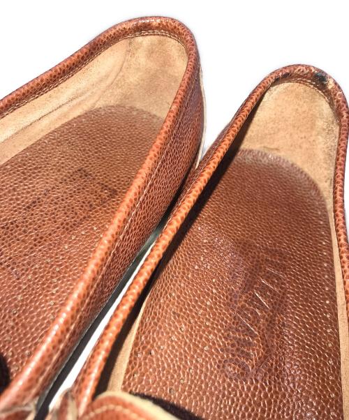 Salvatore Ferragamo（サルヴァトーレ フェラガモ）Salvatore Ferragamo (サルヴァトーレ フェラガモ) ドライビングシューズ ブラウン サイズ:8 1/2の古着・服飾アイテム