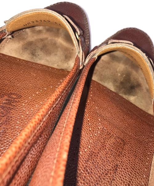 Salvatore Ferragamo（サルヴァトーレ フェラガモ）Salvatore Ferragamo (サルヴァトーレ フェラガモ) ドライビングシューズ ブラウン サイズ:8 1/2の古着・服飾アイテム