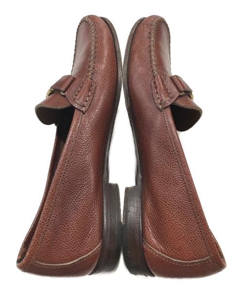 Salvatore Ferragamo（サルヴァトーレ フェラガモ）Salvatore Ferragamo (サルヴァトーレ フェラガモ) ドライビングシューズ ブラウン サイズ:8 1/2の古着・服飾アイテム
