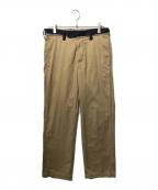 FACETASMファセッタズム）の古着「SLIT PANTS」｜ベージュ