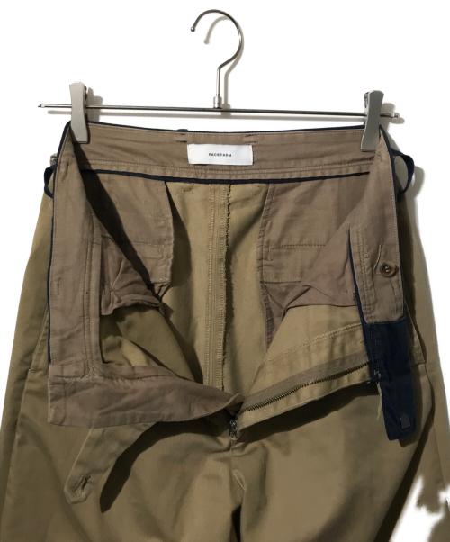 FACETASM（ファセッタズム）FACETASM (ファセッタズム) SLIT PANTS ベージュ サイズ:3の古着・服飾アイテム